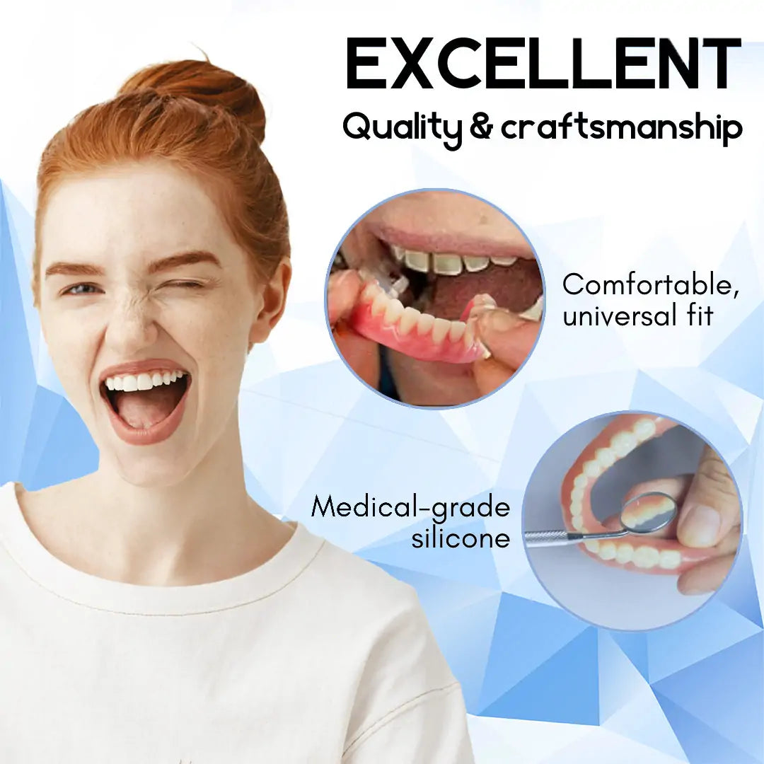 FlexiFit™ | Premium Fit Silicone Dentures