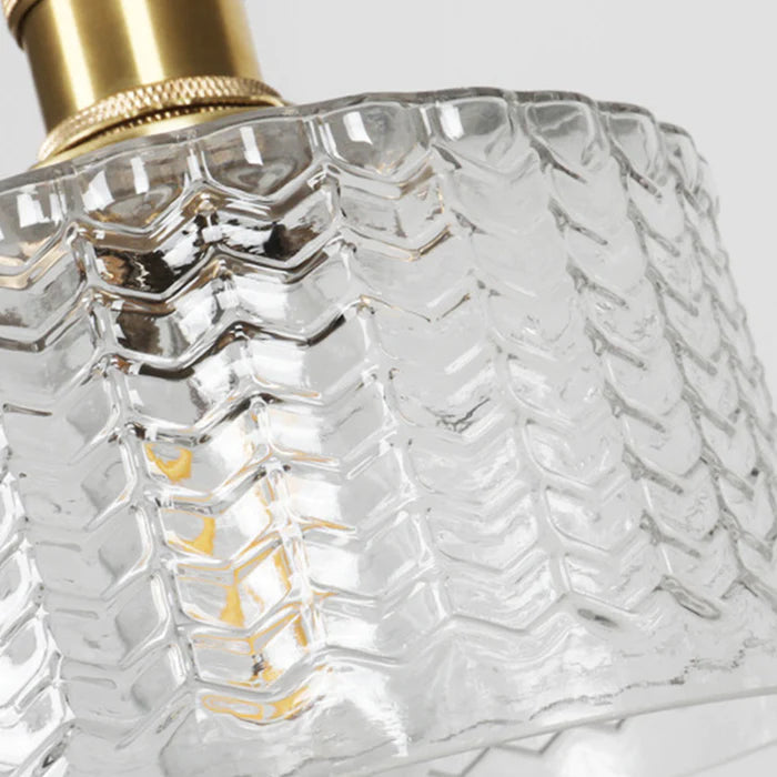 Vintage Crystal Pendant Lamp