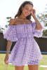Ella™ | Mini dress with puff sleeves