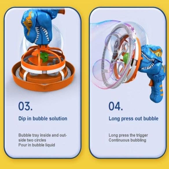 BubbleRex™ | Jurassic Bubbles, Gigantic Fun!