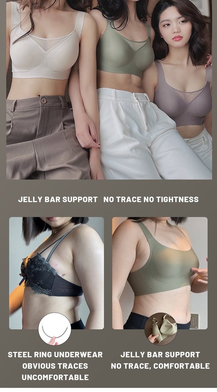 Gleamira™ | Gentle Support, Sculpted Shape—All in One Bra!