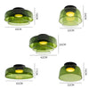 Nordic Designer Creative Personality Medieval Glass Ceiling Lamp