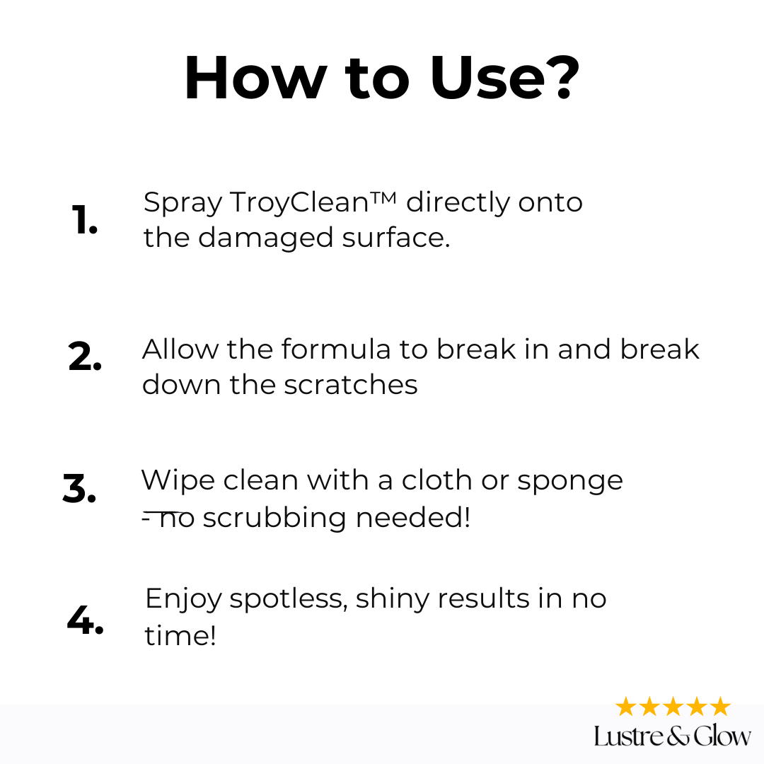 TroyClean™ - Spray to remove scratches from car paint