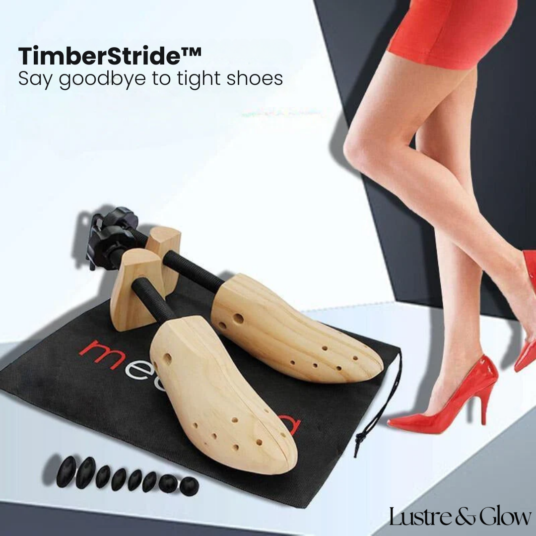 TimberStride™ | Say goodbye to tight shoes