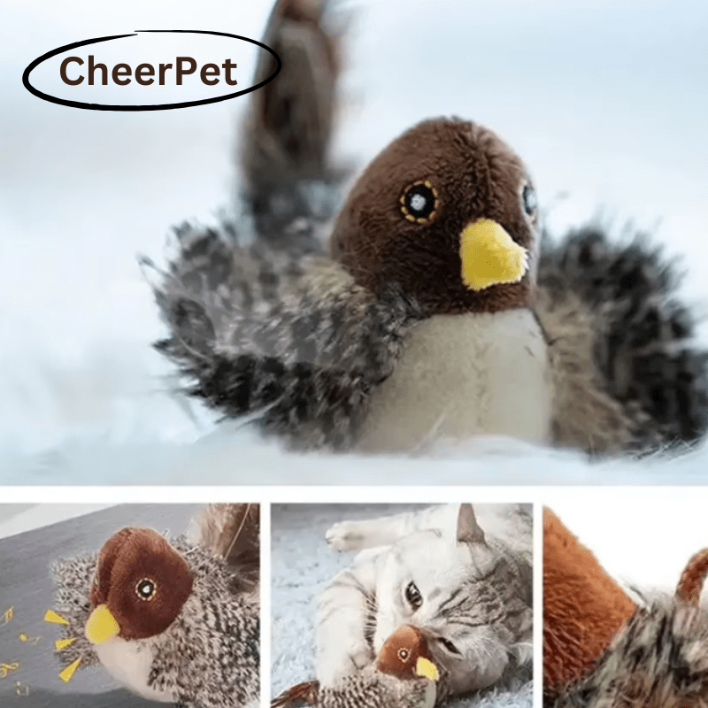 ZoomieBird™ | Cat Bird Toy with Realistic Wings
