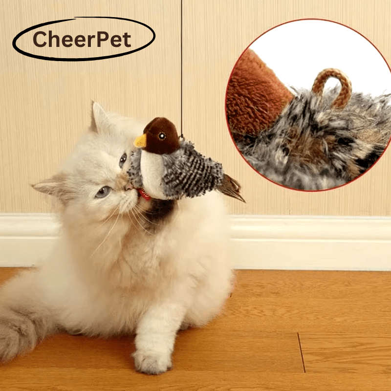 ZoomieBird™ | Cat Bird Toy with Realistic Wings
