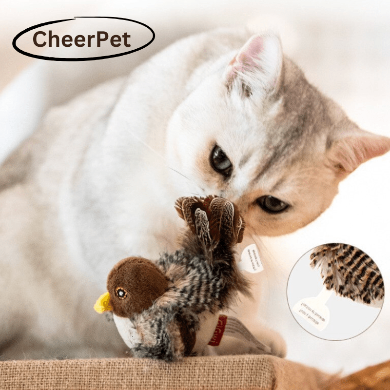 ZoomieBird™ | Cat Bird Toy with Realistic Wings