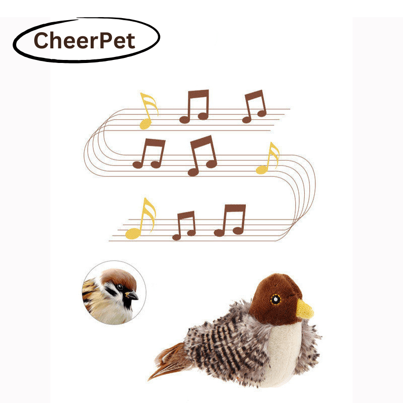 ZoomieBird™ | Cat Bird Toy with Realistic Wings