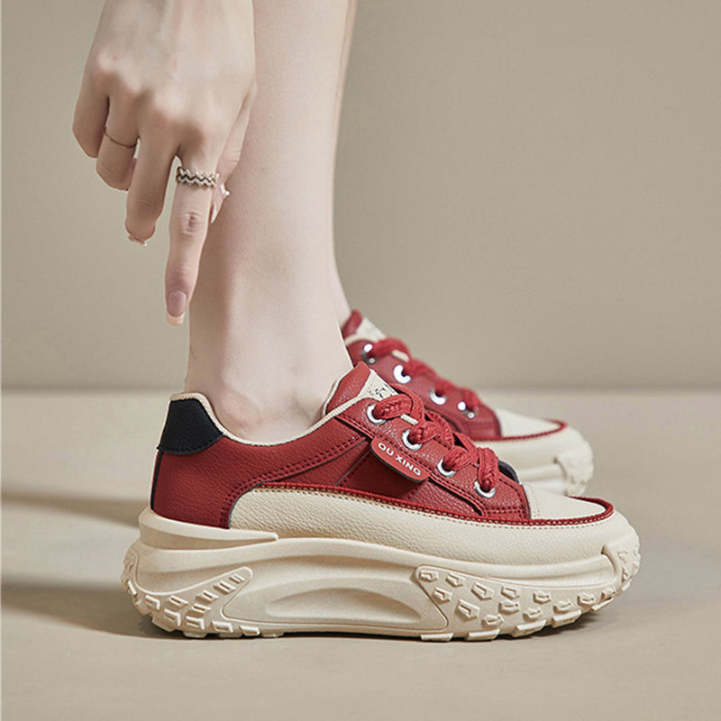 Arlesa™ | Elevate Your Style and Comfort with Platform Sneakers and a Thick Sole