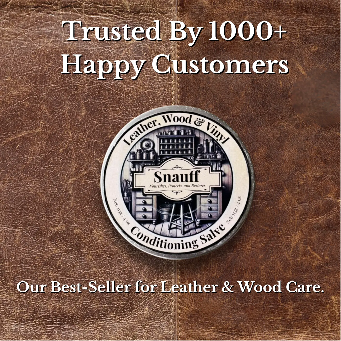 LustraBalm™ | Revive Leather & Wood — Naturally!