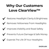 GlowRestore™ | Instantly Removes Haze and Discoloration From Your Headlights