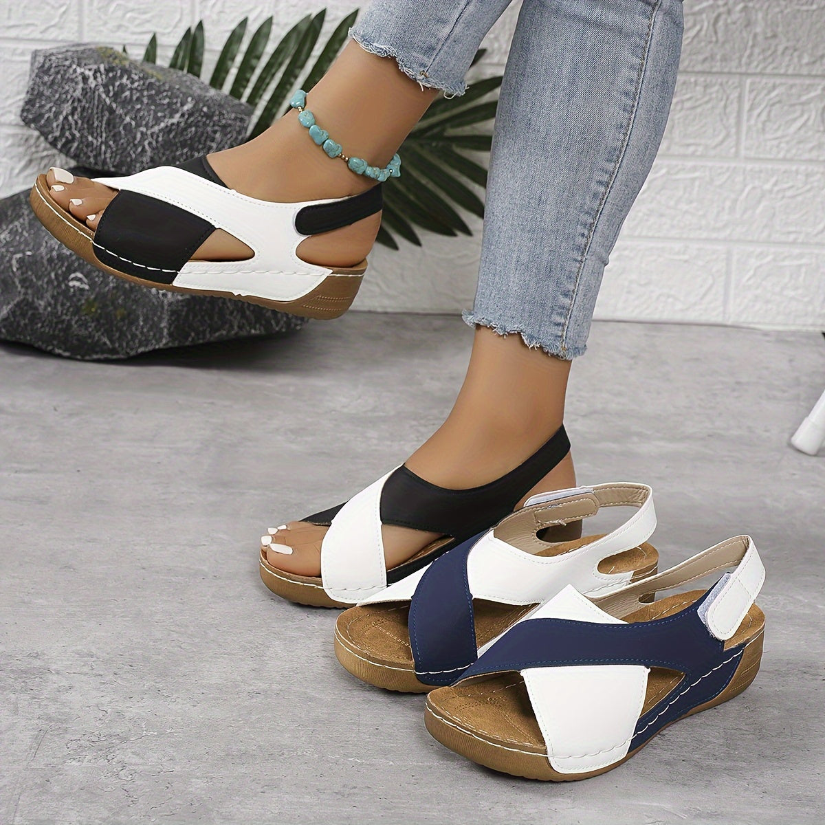 Leah™ | Elegant and Stabilizing Orthopedic Sandals