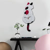 TailTime™ | Nordic Cat Wagging Tail Wall Clock