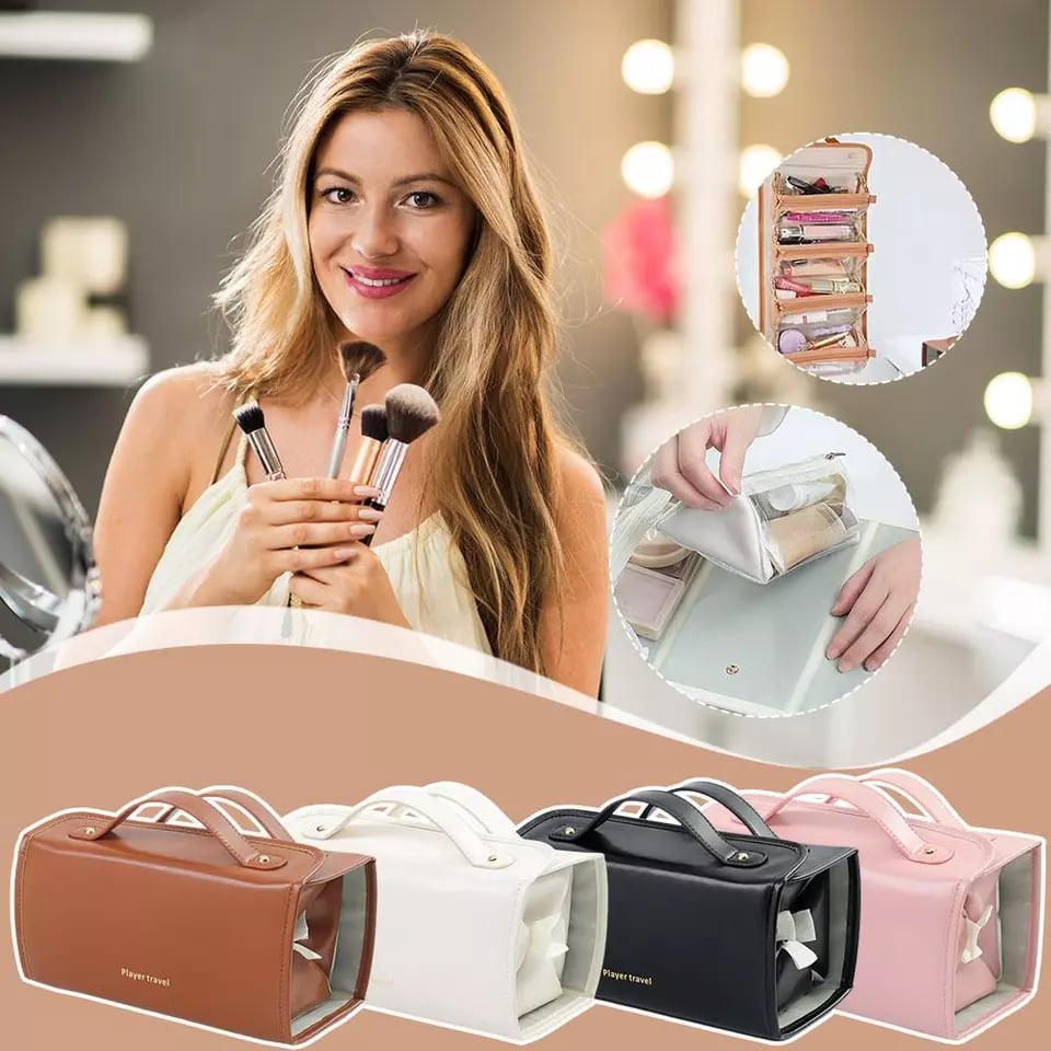 BeautyVault™ | Customizable, Detachable Storage for Perfect Travel Beauty!