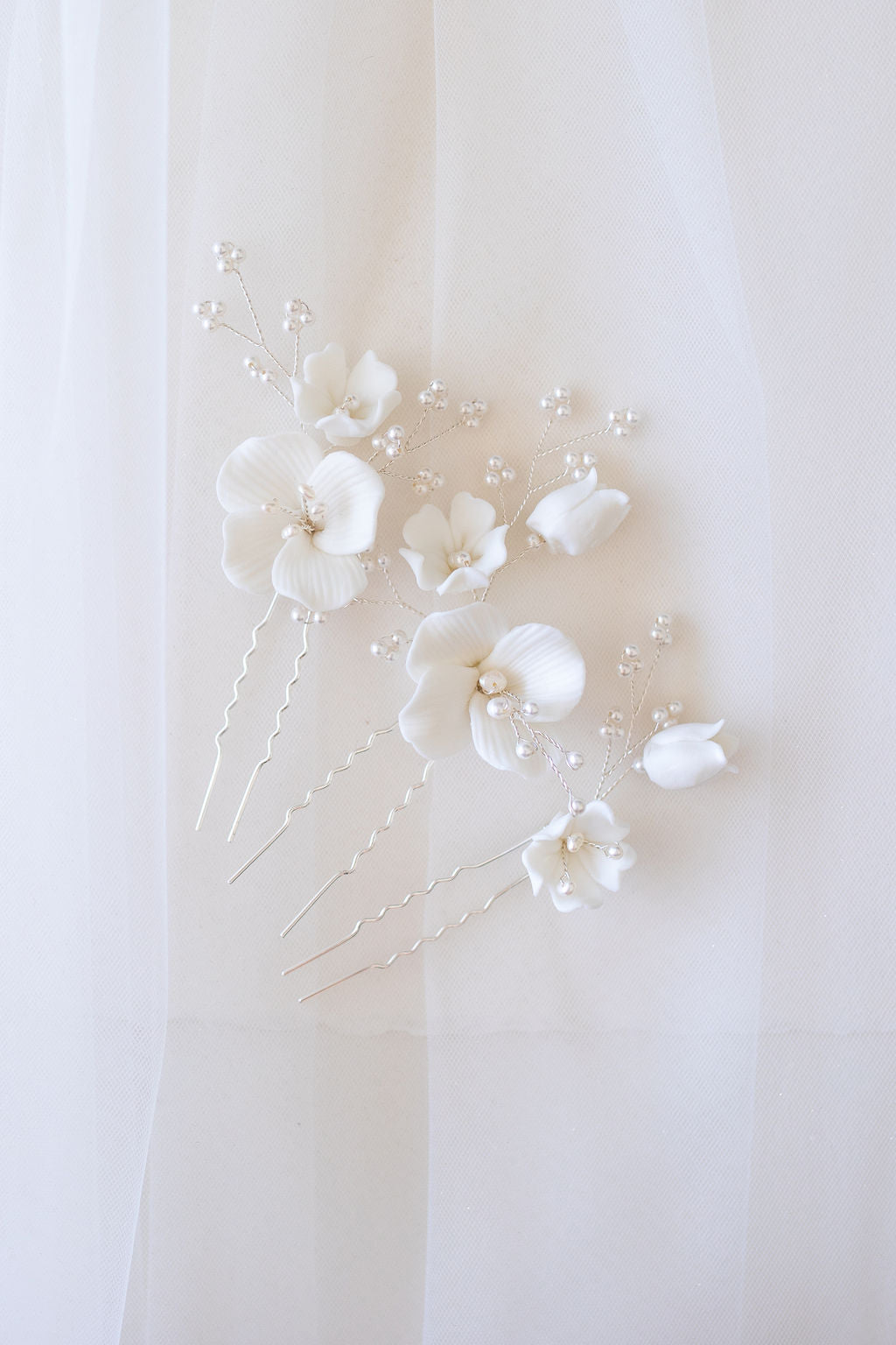 Tina™ | Elegant Floral Hair Pins