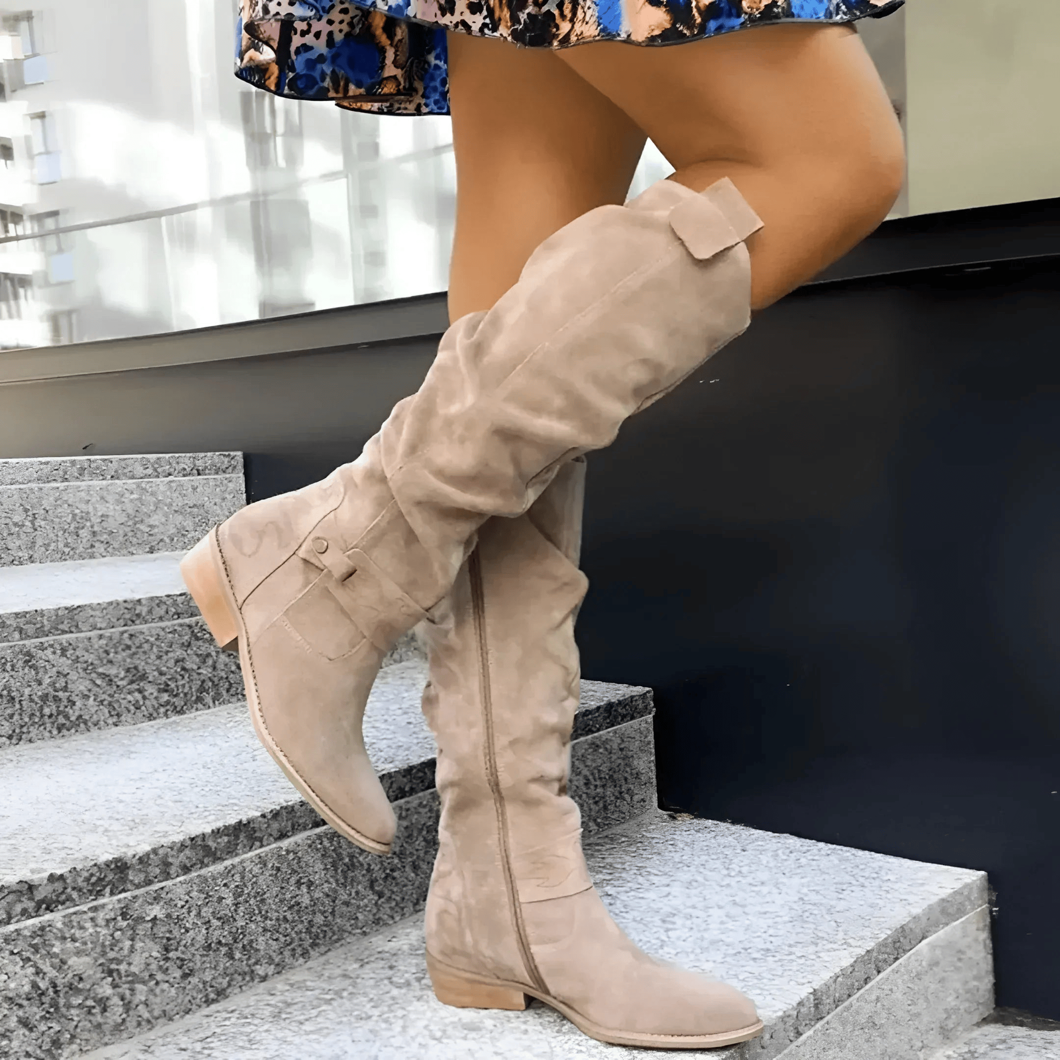 Sofia™ | Knee-High Suede Boots