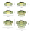 Glass Pendant Lighting In Bauhaus Style
