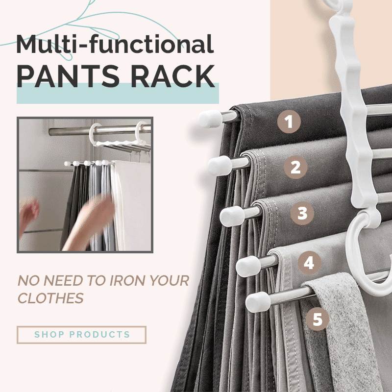 TidyTrousers™ | The Smart Way to Store Your Slacks