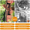 LogGenius™ | Wall mounted log splitter