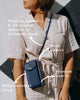 The Original STL Crossbody Clutch Wallet
