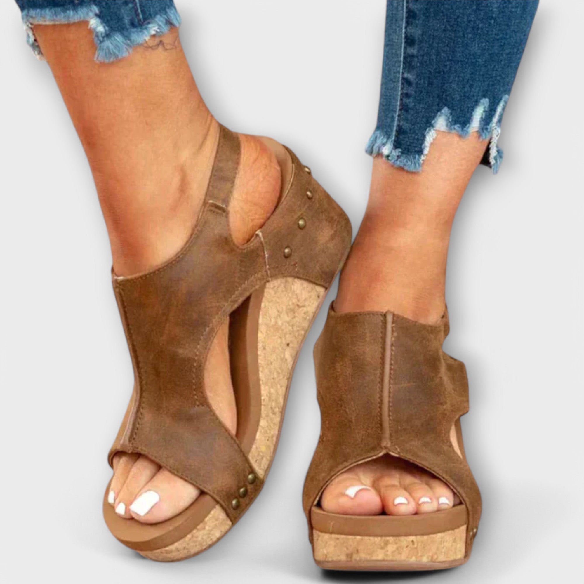 Claire™ | Classy Wedge Heel Shoes