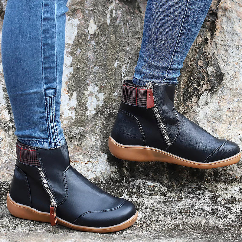 Myra™ |  Premium Zipper Orthopedic Waterproof Boots