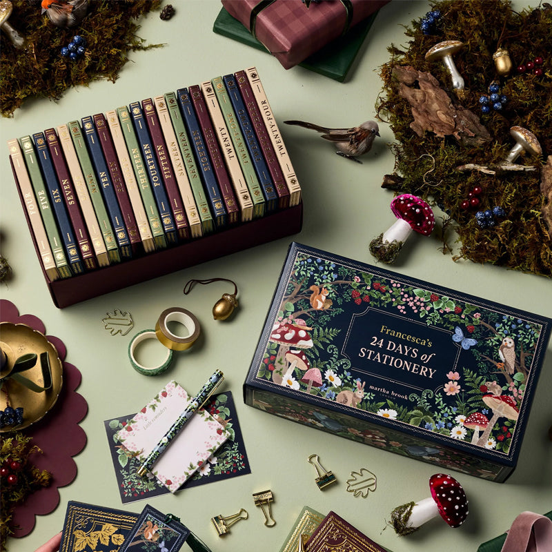MerryNotes™ | A Magical Countdown to Christmas for Stationery Lovers