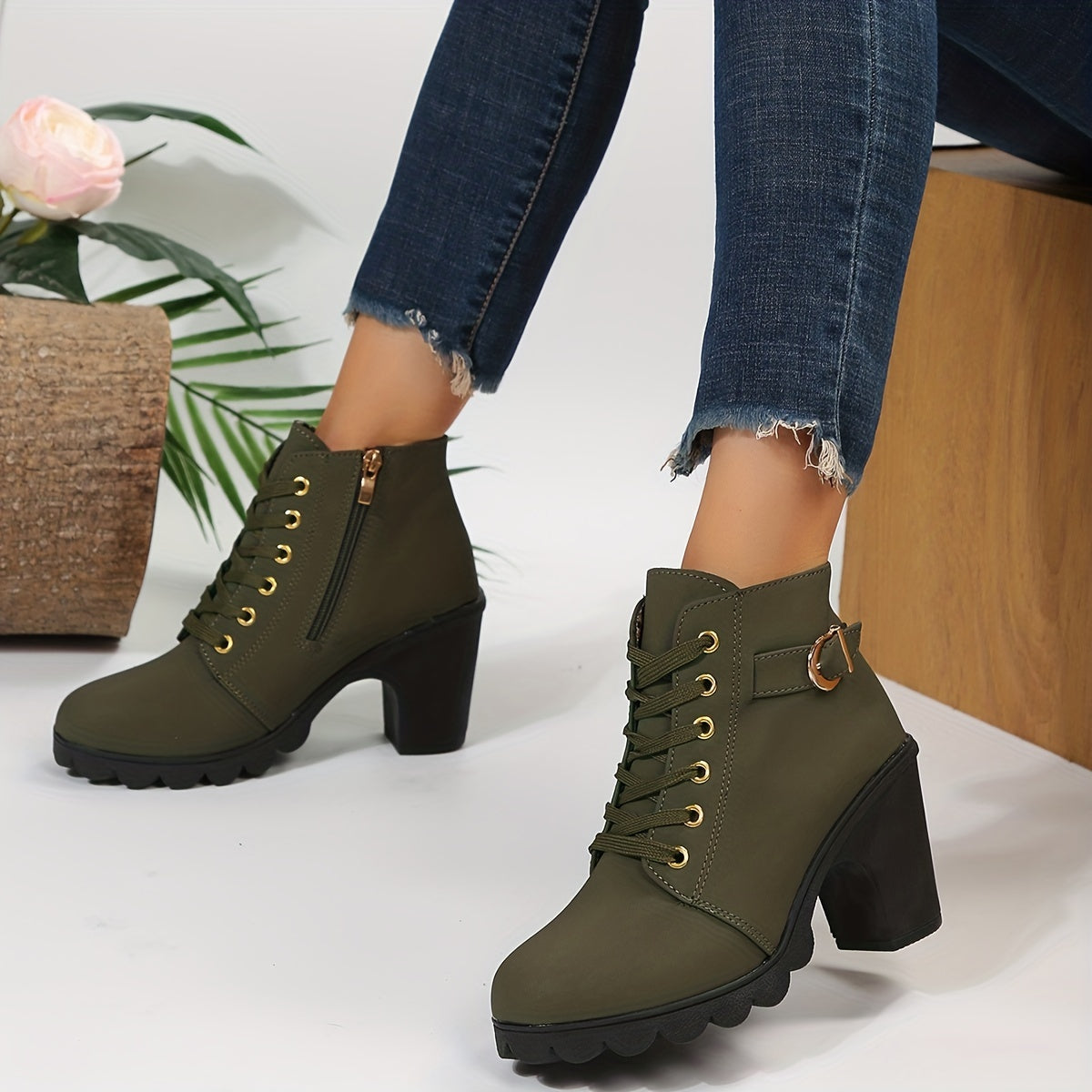 Diana™ | Stylish Ergonomic Ankle Boots