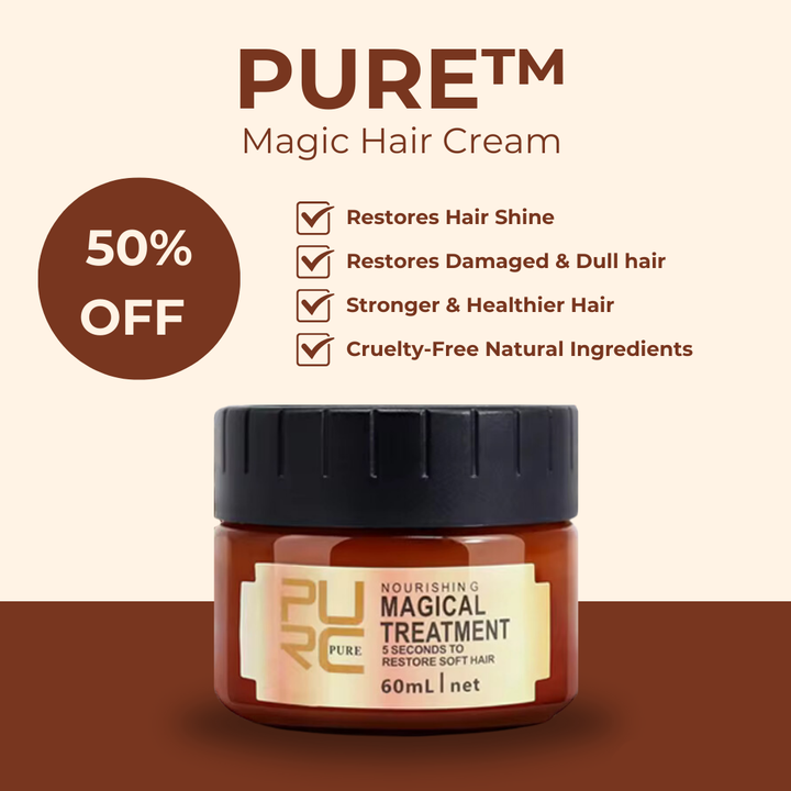 PureCream™ | Magic Hair Mask for Silky Radiant Hair
