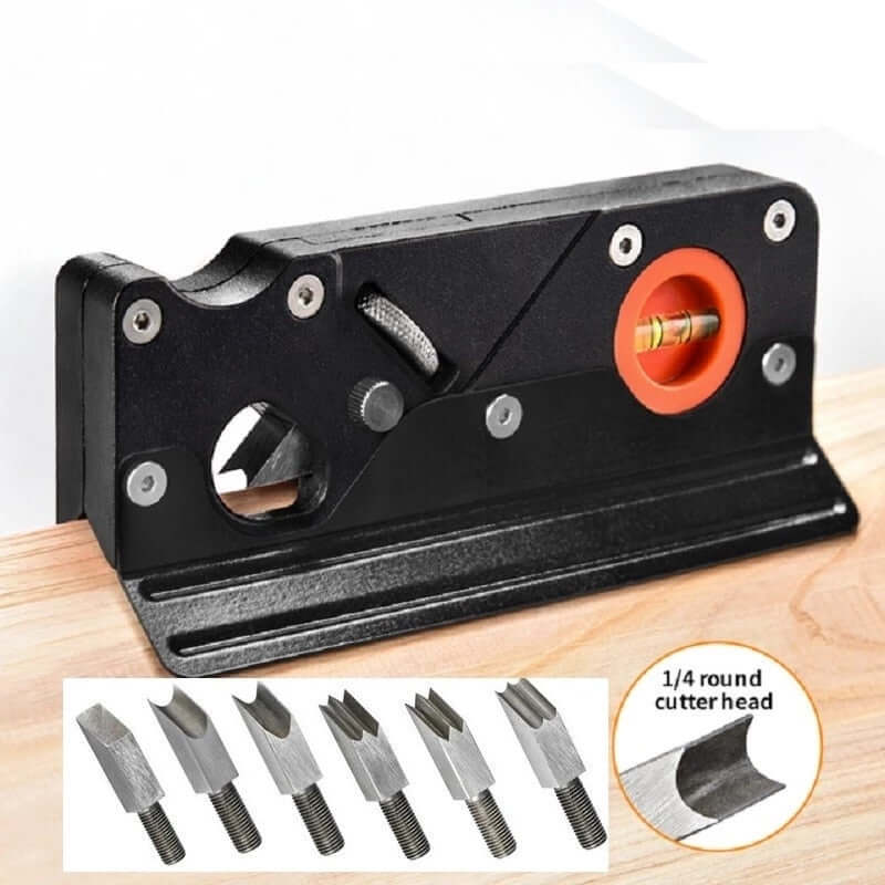 EdgeCraft™ | Beautiful Woodworking Tool with 7 Corner Styles and Backer