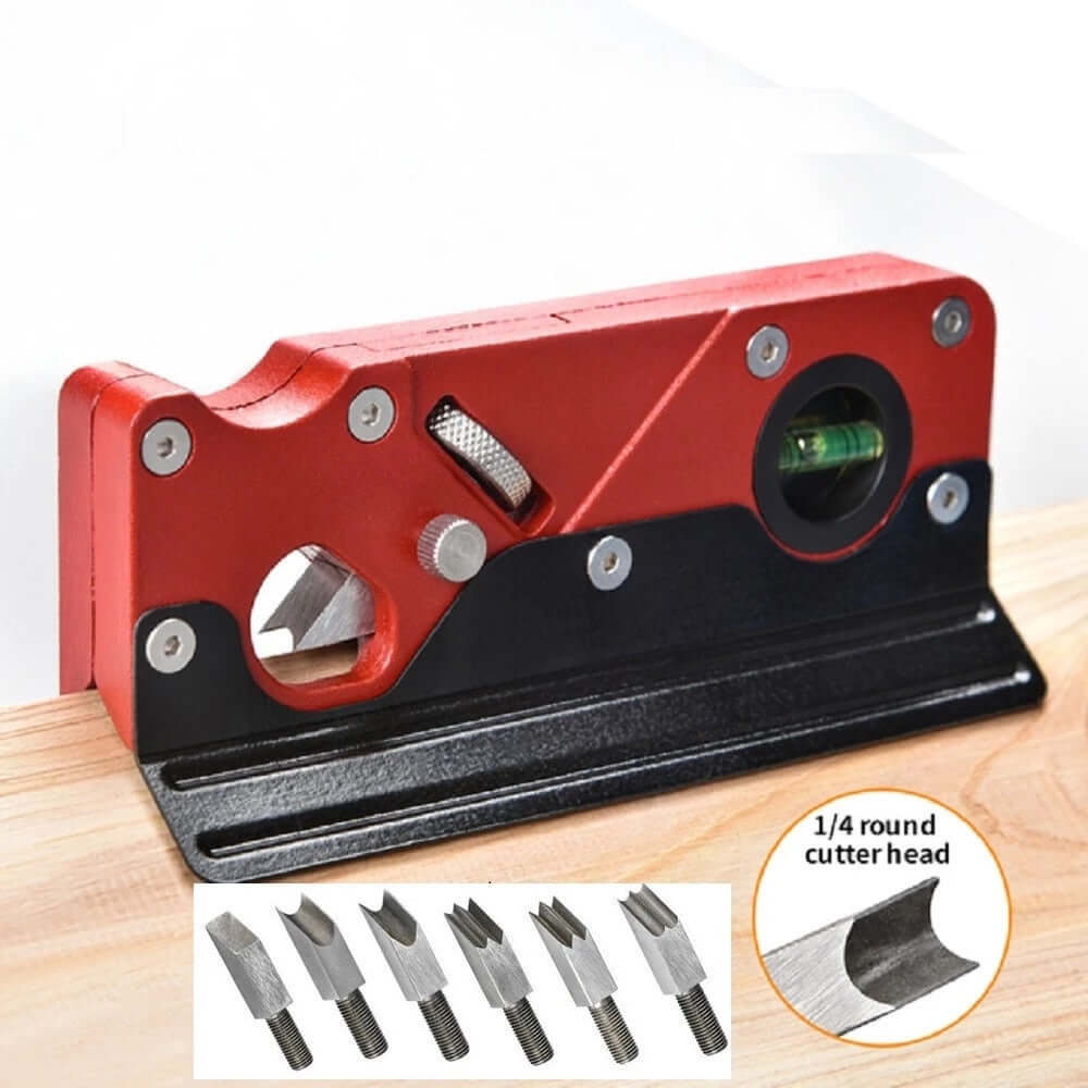 EdgeCraft™ | Beautiful Woodworking Tool with 7 Corner Styles and Backer