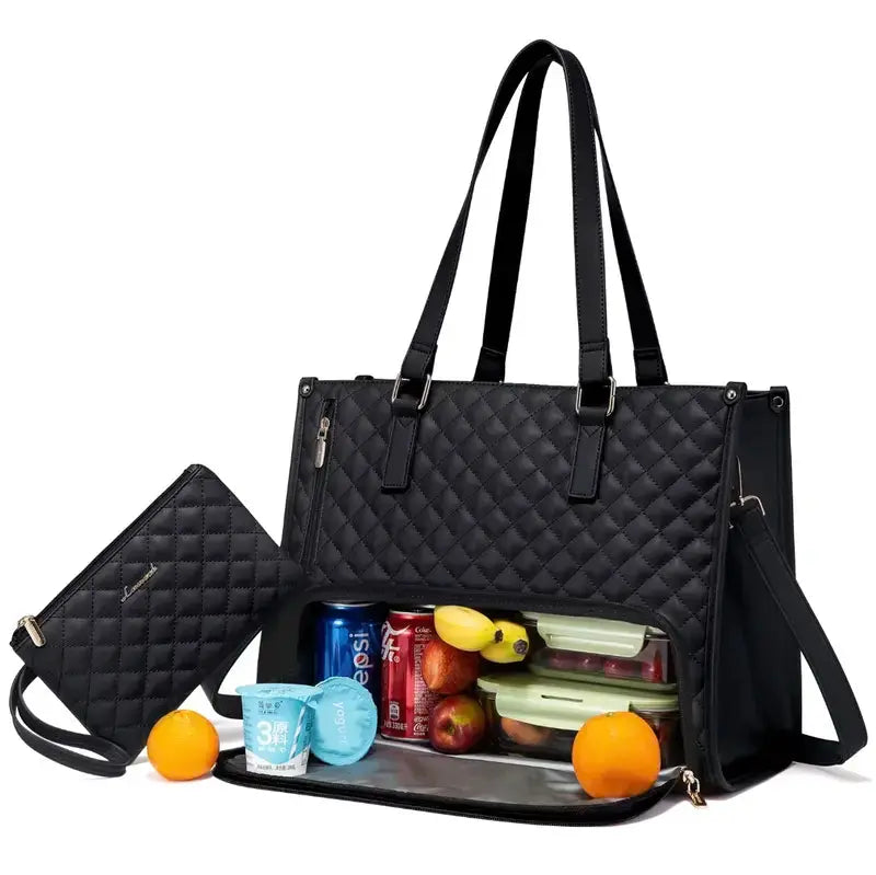 Luminique™ | The Only Bag You Need – Work Meets Refreshment!