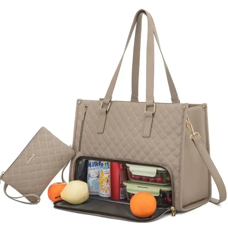 Luminique™ | The Only Bag You Need – Work Meets Refreshment!