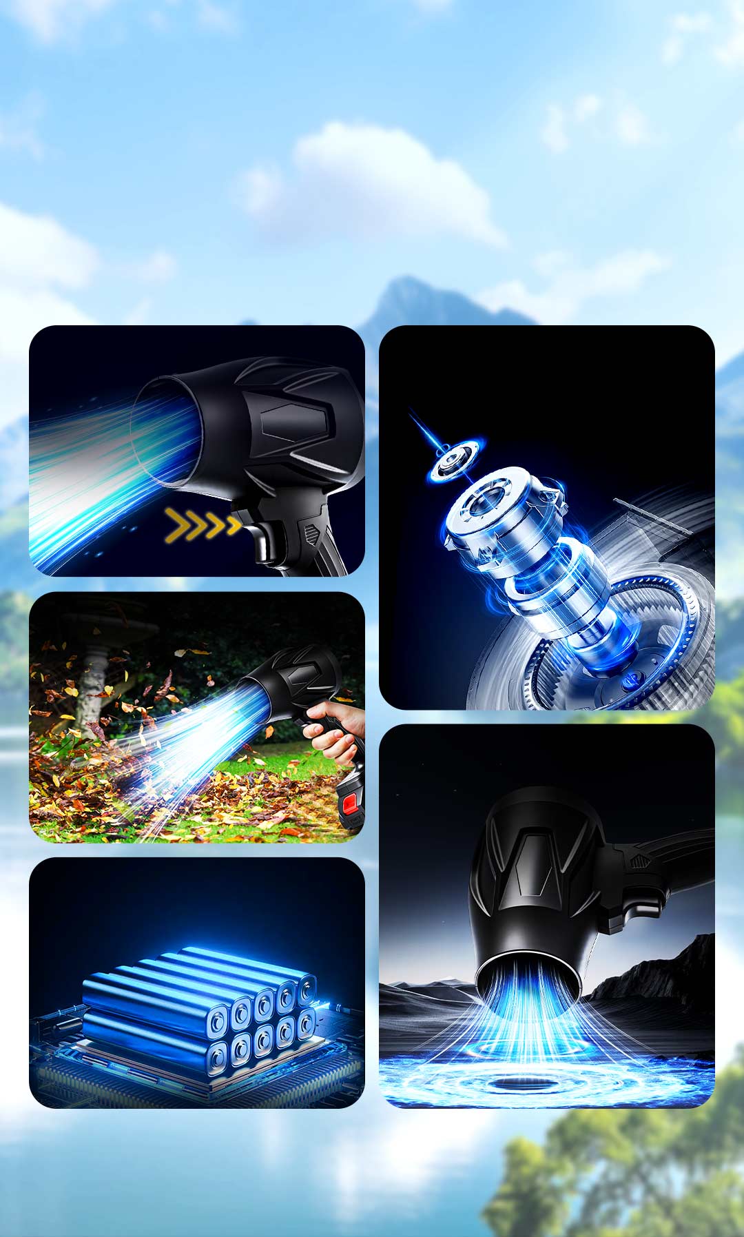 PowerSweep™ | Power Through Snow, Leaves, and Debris in Seconds!