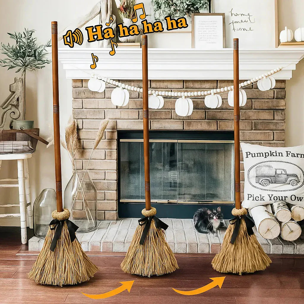 BroomBoo™ | The Broom That Brings the Haunt Home