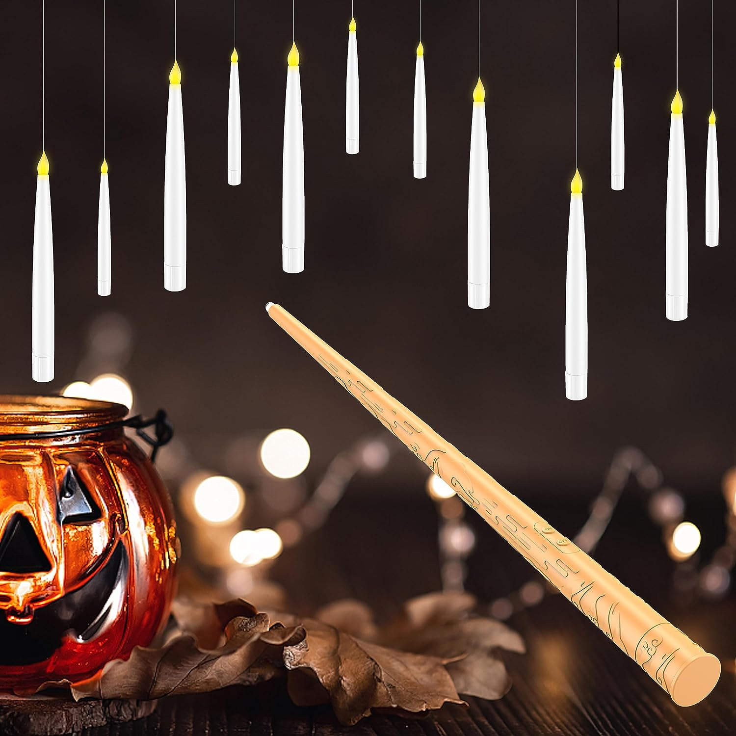 HauntLights™ | Flick the Wand. Ignite the Magic — Instantly!