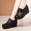 Lacey™ | Stylish Leather Heels with Elastic Belt for All-Day Comfort