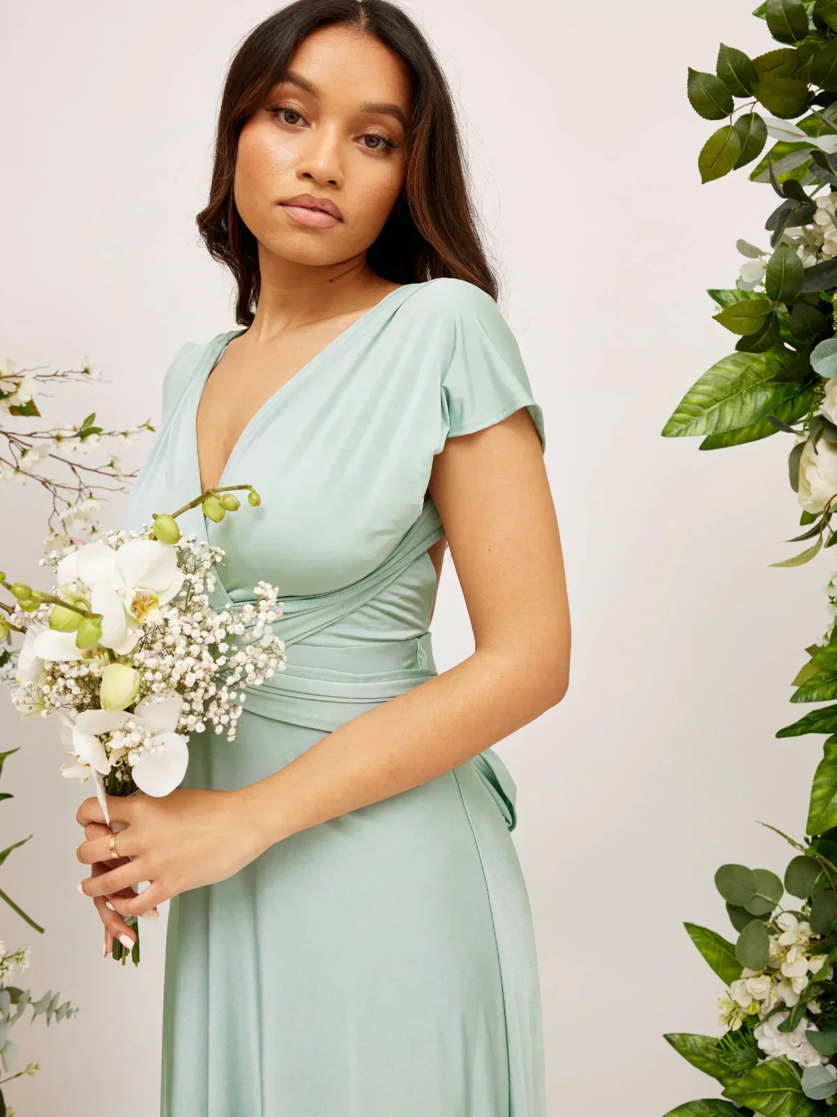 Nicole™ | Elegant Multi-Wrap Dress