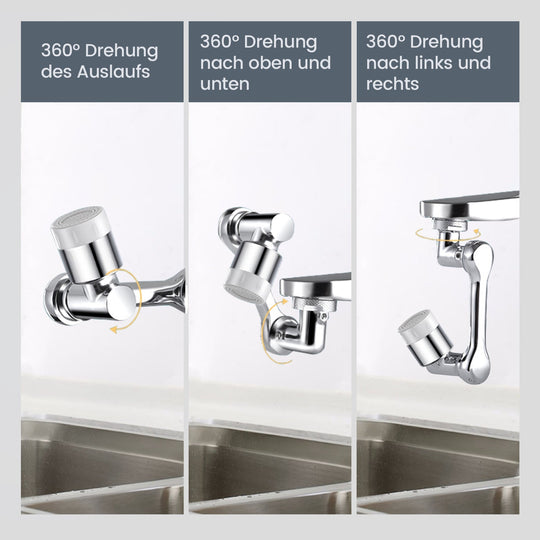 TwistFlow™ | Ultra Rotatable Extension Faucet