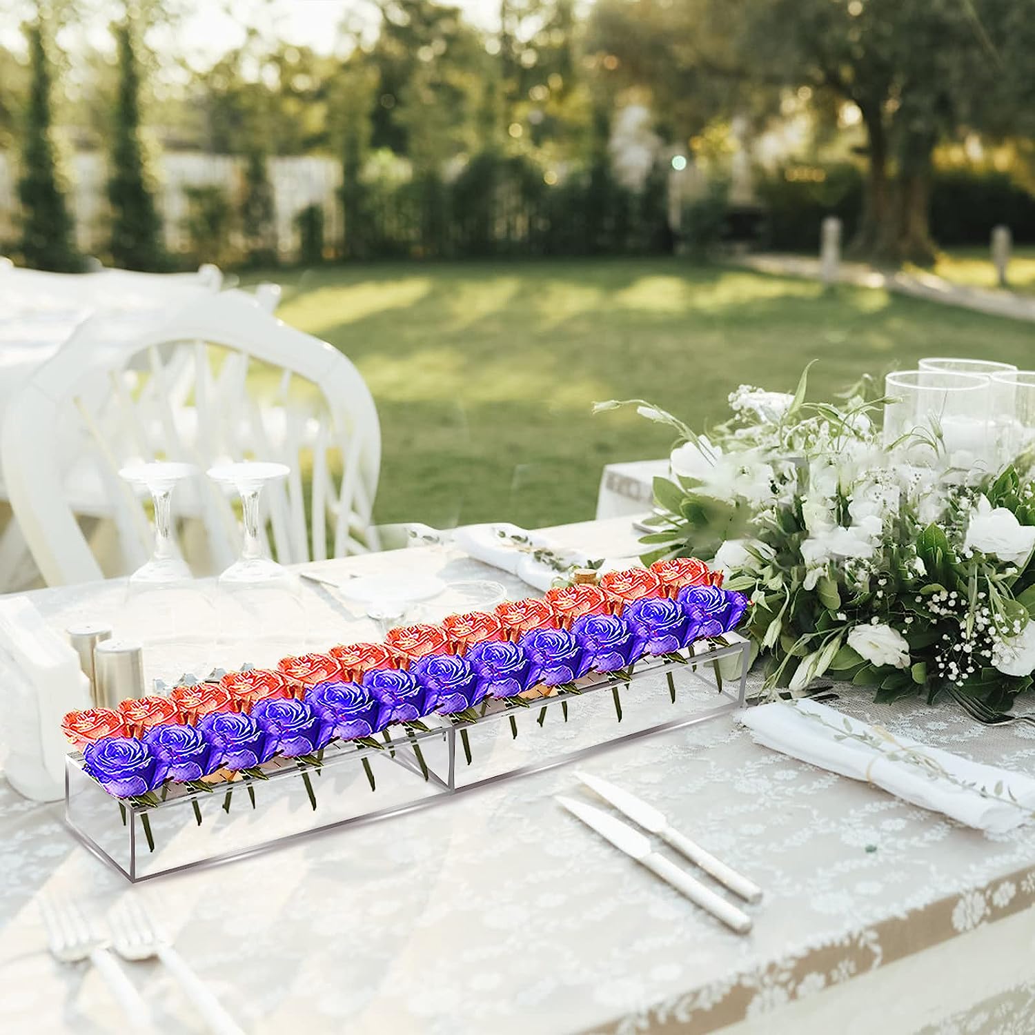BloomGuard™ | Blooming Treasures Blossom Keeper Acrylic Vase