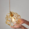 Glass Petal Pendant Light - Nordic Style