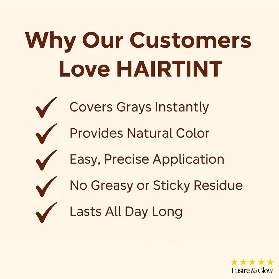 HairTint™ | Say Goodbye to Gray Hairs Instantly