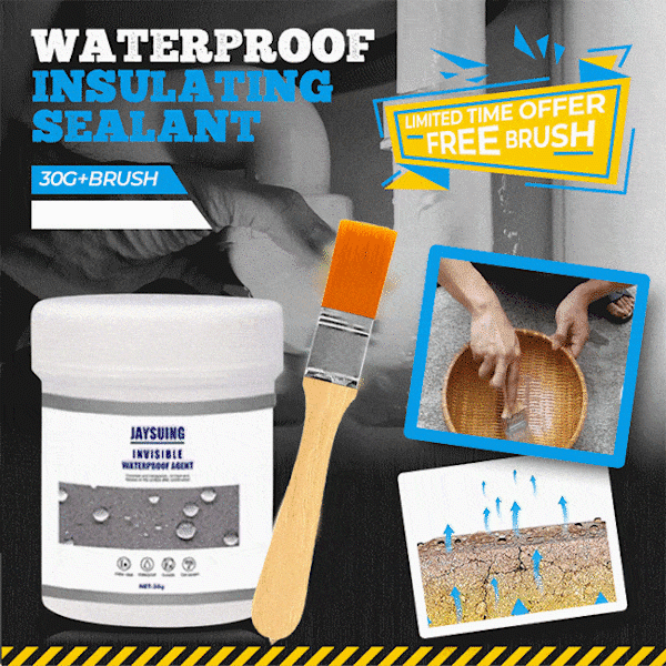 LeakGuard™ | Super strong, invisible, waterproof sealant