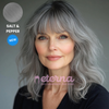 Luxe™ | Effortless Natural Look with Customizable Fit Clip-On Bangs