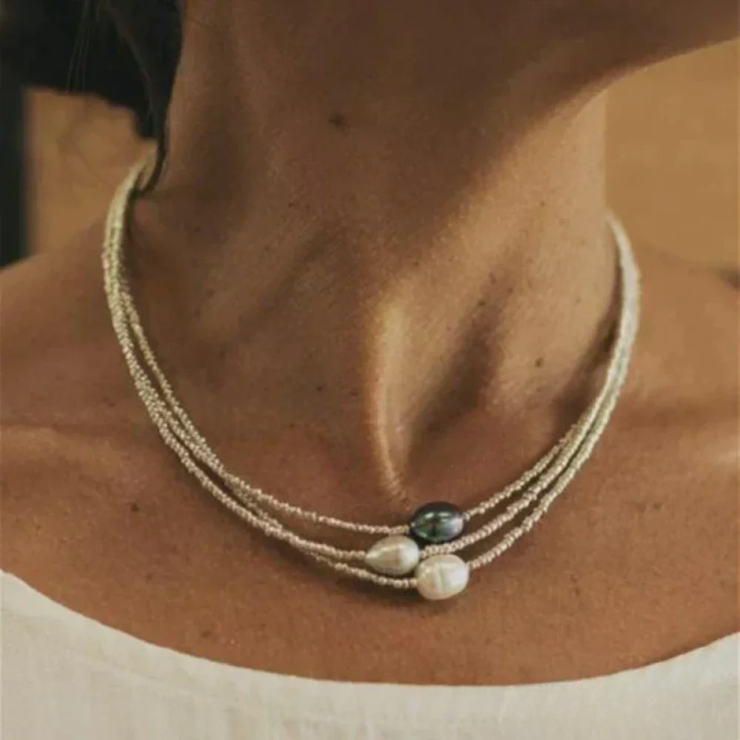 Coraya™ | Vintage Freshwater Pearl Necklace