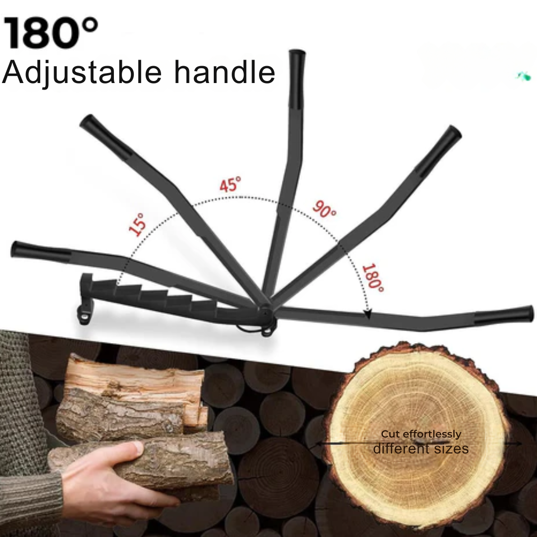 LogGenius™ | Wall mounted log splitter