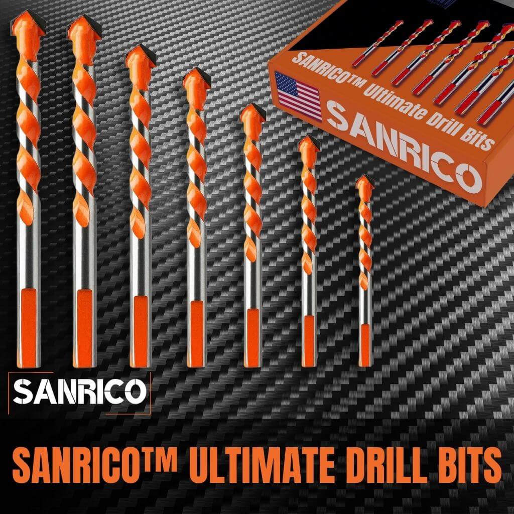 DrillForce™ | From Wood to Brick — One Bit Does It All!