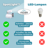 GlowBeam™ | Portable Wireless LED Spotlight – Brighten Any Space with Ease
