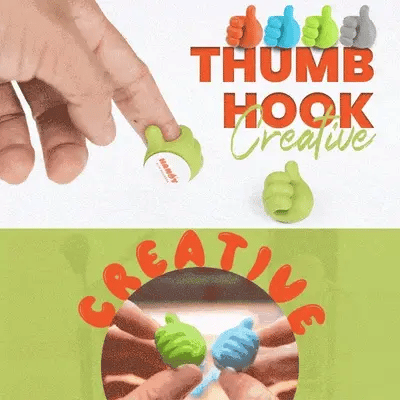 10+10 FREE | ThumbHooks - Tidy House Organiser (Last day discount)