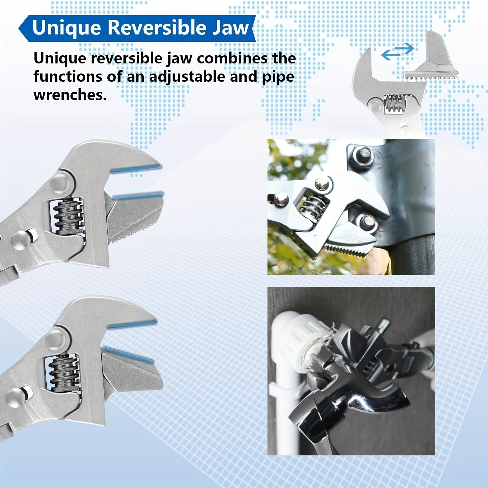 QuickGrip™ | Multifunctional Retractable Wrench Tool